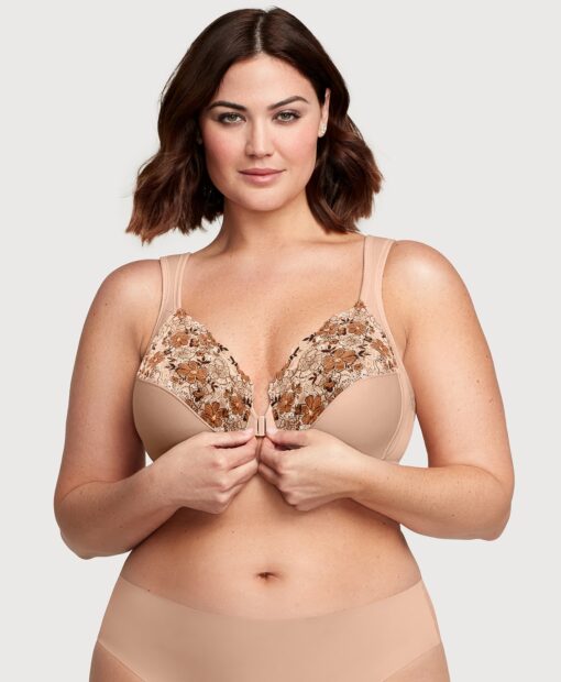 Glamorise Front Closure WonderWire UW Bra - 7 Colours - Image 11