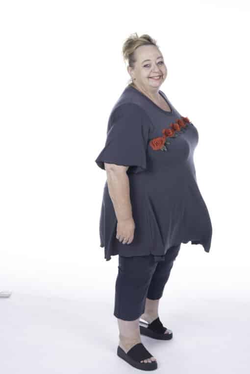 Lisa's Lacies Rosalind Embellished Tunic Top - Image 2