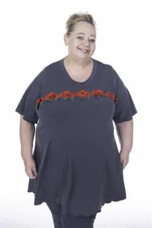 Lisa's Lacies Rosalind Embellished Tunic Top