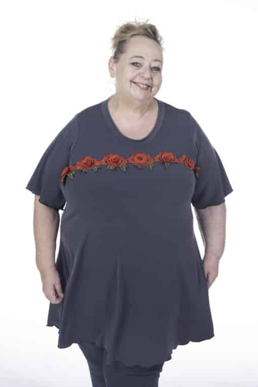 Lisa's Lacies Rosalind Embellished Tunic Top
