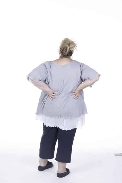 Lisa's Lacies Silver Lights Double Layer Tunic Top - Image 4
