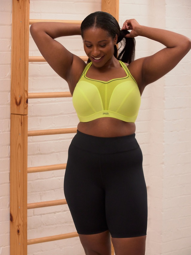 Check out Panache Wired Sports Bra in Lime Zest at Lisa's Lacies