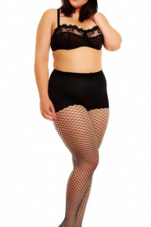 Glamory Fish Net Tights with Brief