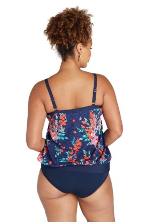 Princess Line Swimdress - Japanese Blossom