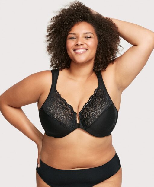 Glamorise Front Closure WonderWire UW Bra - 7 Colours - Image 2