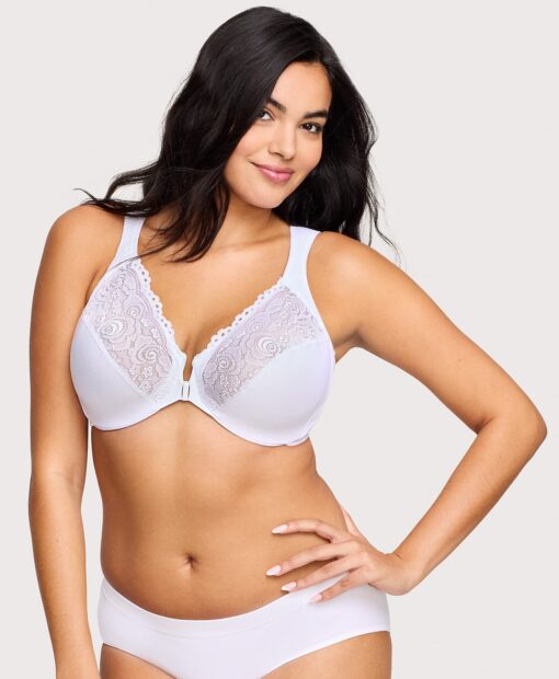 Glamorise Front Closure WonderWire UW Bra - 7 Colours - Image 10