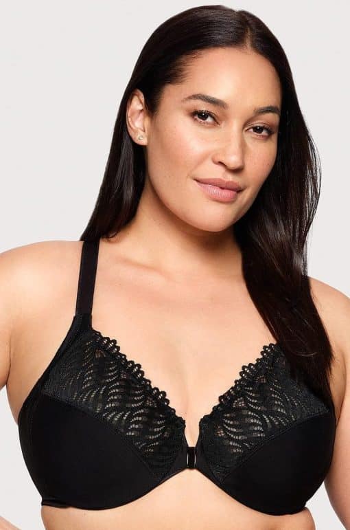 Glamorise Front Closure T-Back WonderWire Bra - 3 Colours - Image 5