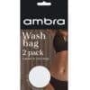 Ambra Twin Washbag- White