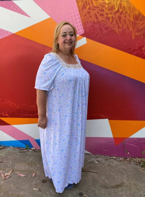 Lisa's Lacies Sweet Dreams Pattern Print Nightie - 10 Patterns - Image 2