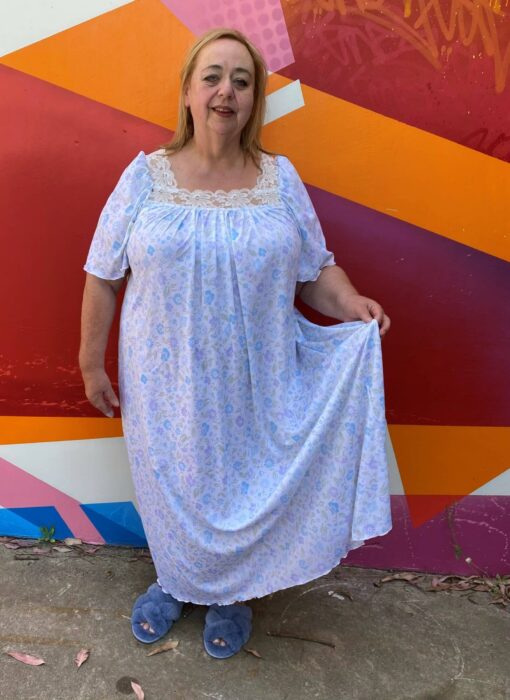 Lisa's Lacies Sweet Dreams Pattern Print Nightie - 10 Patterns