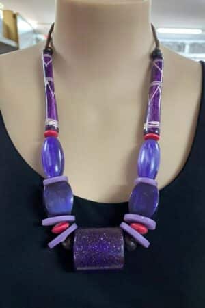 Purple Sparkle Necklace