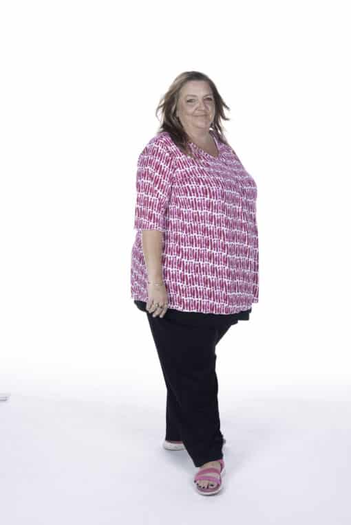 Lisa's Lacies Roza Pleat Front Top