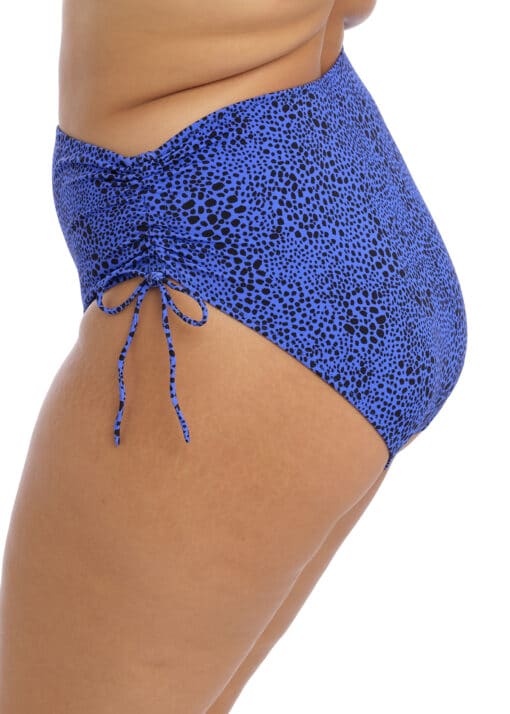 Elomi Pebble Cove UW Ruffle Bikini Top - Blue