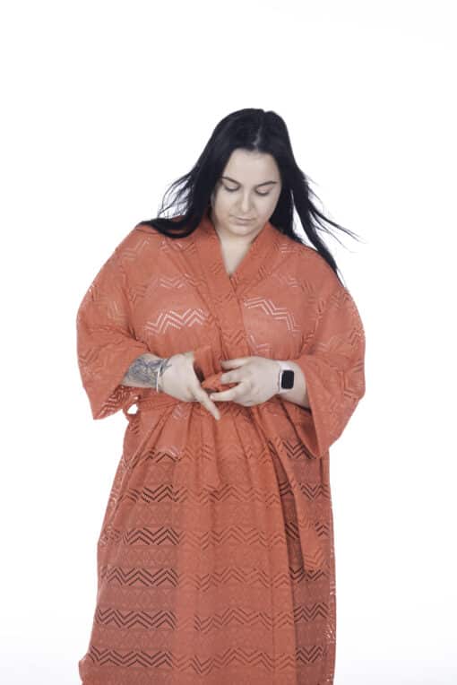 Lisa's Lacies Marigold Net Throwover - Image 4