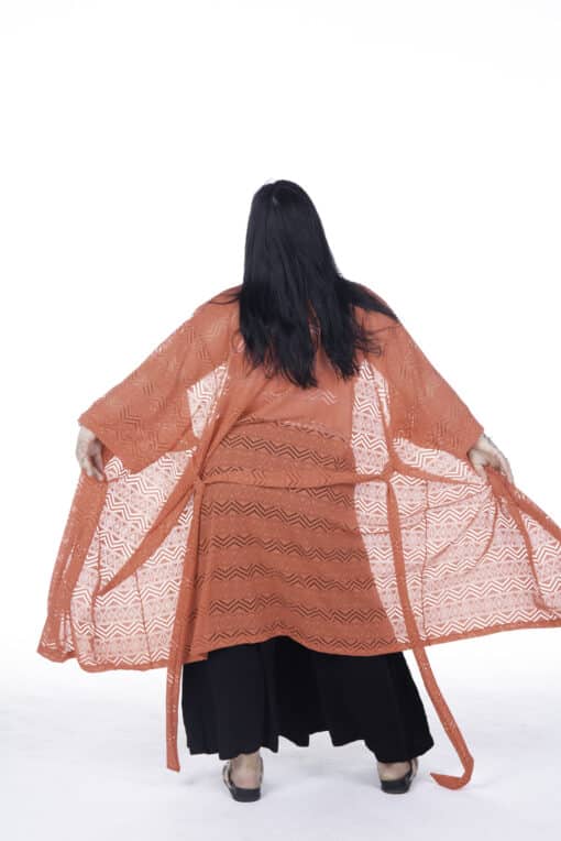 Lisa's Lacies Marigold Net Throwover - Image 2