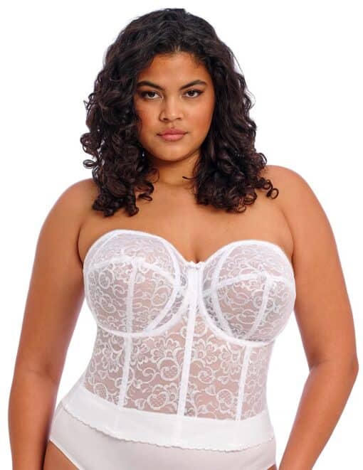 Goddess Lace Bustier - Black or White