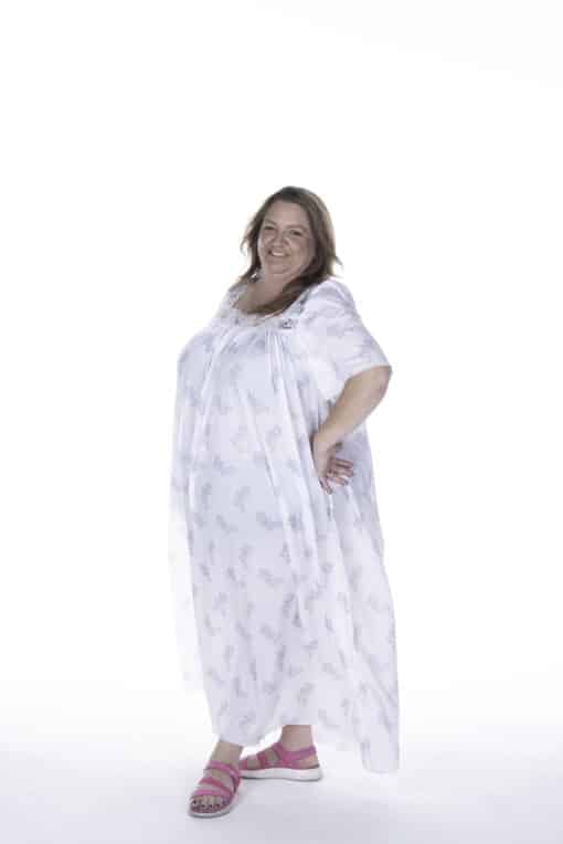 Lisa's Lacies Sweet Dreams Nightie - Dusky Blooms