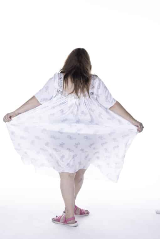 Lisa's Lacies Sweet Dreams Nightie - Dusky Blooms - Image 3