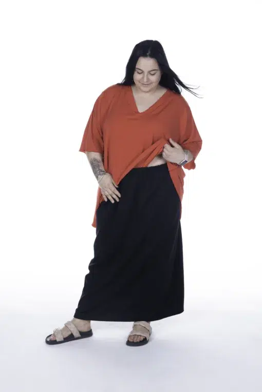Lisa's Lacies Obsidian Skirt - Black - Image 2