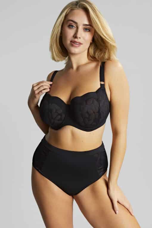 Sculptresse Ashely Balconette Bra in black from Lisa's Lacies