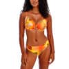 Freya Miami Sunset Papaya Bikini Top - Image 2