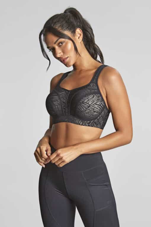 *NEW* Panache Power Sports Bra - Black/Chalk - Image 4