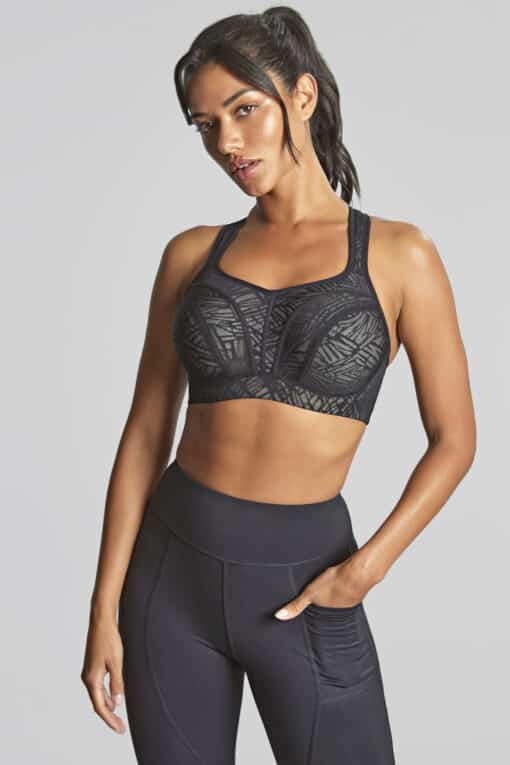 *NEW* Panache Power Sports Bra - Black/Chalk - Image 2