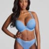 Panache Faith Moulded Plunge Bra - Bluebell - Image 4