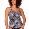 Genevieve Scoop Neck Tankini - 5 Colours - Image 3