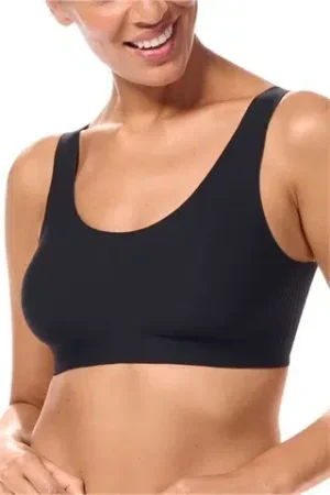 Amoena Linda Wire-free Bra - Black