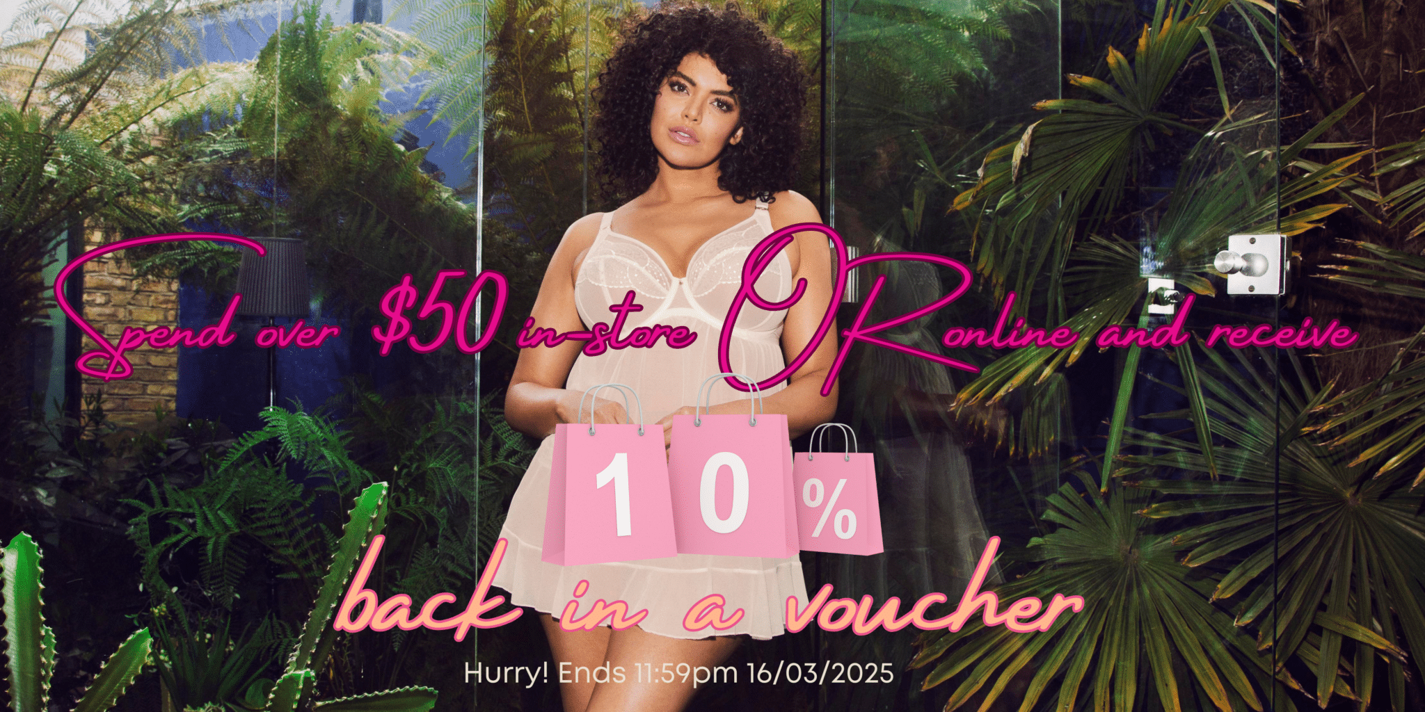 10% voucher promo for spends over $50