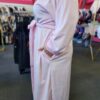 Valentina Velour Pink Dressing Gown - Image 2