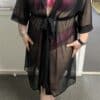 Lisa's Lacies Jayda Sheer Robe - Image 2
