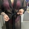 Lisa's Lacies Jayda Sheer Robe - Image 3