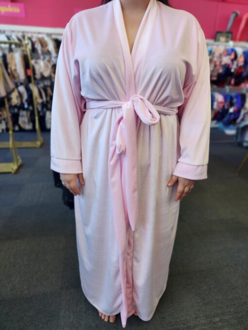Valentina Limited Edition Dressing Gown – Baby pink, lightweight, and cozy for perfect autumn lounging