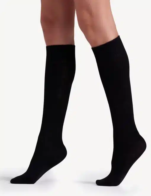 Ambra Wool Blend Knee High Boot Sock - 2 Pack - Image 2