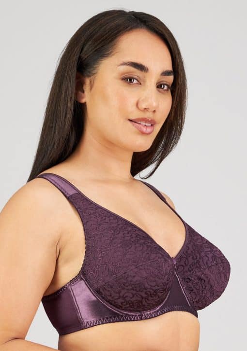 Fayreform Charlotte UW Bra - Plum - Image 2