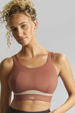 Panache Freedom Non Wired Sports - Sienna Rose/Chalk