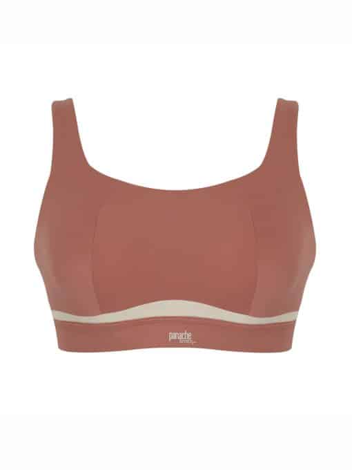 Panache Freedom Non Wired Sports - Sienna Rose/Chalk - Image 5