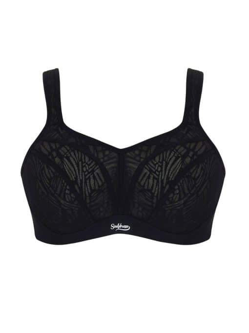 *PRE ORDER* - Sculptresse Activate Sports Bra - Black/Chalk - Image 4