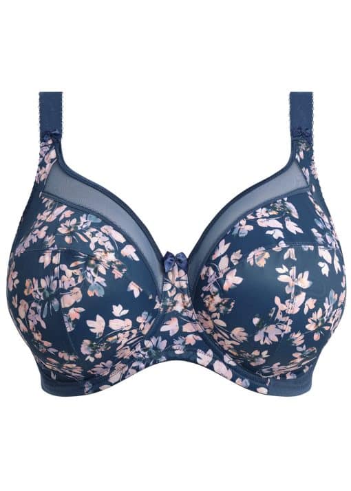 Goddess Kayla UW Bra - Teal Blossom - Image 4