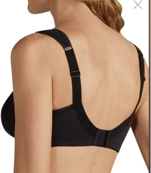 Amoena Isadora Non-Wired Bra - Black - Image 2