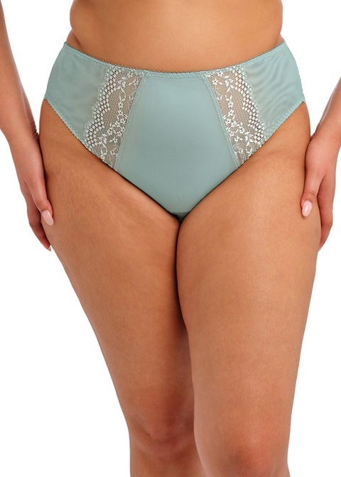 Elomi Lucie High Leg Brief-Mist